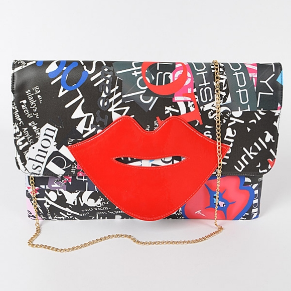 Envelope lip purse - Picture 4 of 7